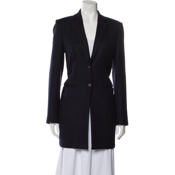 THE ROW Olsen Twins Single-Breasted Two Button Jacket Blazer Longline Sz 2 - Picture 1 of 10